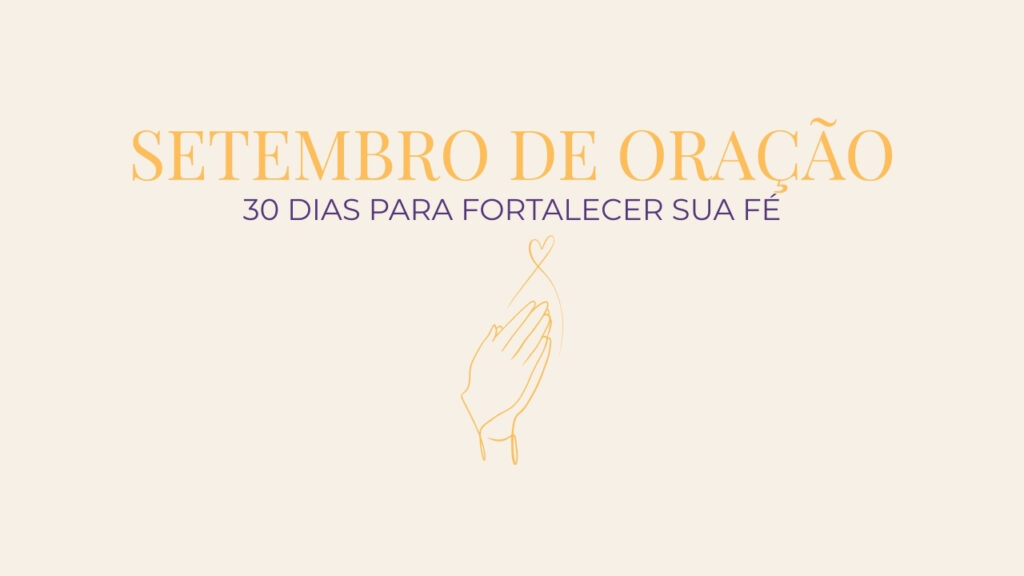 Desafio Setembro de Oração